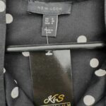 New Look Czarna Koszula Damska W Kropki S 36 EU - zdjęcie 2