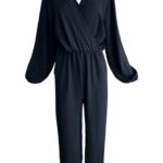 Kyla Elegancki Czarny Kombinezon M 38 EU - zdjęcie 1