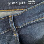Principles Damskie Jeansy Skinny Fit Granatowe XL 42 EU - zdjęcie 2