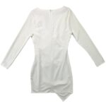 Club L London Elegancka Biała Sukienka XXL 44 EU - zdjęcie 3