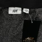 JDY Dopasowane Spodnie Damskie z Połyskiem S 36 EU - zdjęcie 3