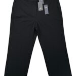 MS Eleganckie Czarne Spodnie 46 EU - zdjęcie 1