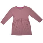 Nutmeg Dziewczęca Różowa Sukienka z Kieszonkami 116 CM - zdjęcie 2