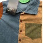 Kolorowy Komplet Dziecięcy Koszula i Spodnie 104 CM 4 LAT - zdjęcie 3