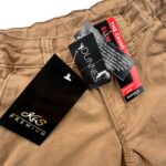 Dunnes Kids Dziecięce Slim Fit Brązowe 104 CM 4 LAT - zdjęcie 2