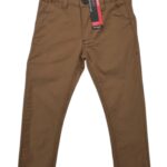 Dunnes Kids Dziecięce Slim Fit Brązowe 104 CM 4 LAT - zdjęcie 1