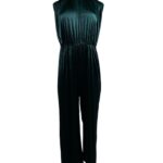 Cider Kombinezon Damski Butelkowa Zieleń Welur M 38 EU - zdjęcie 1