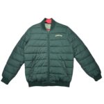 Jameson Kurtka Pikowana Męska Butelkowa Zieleń Logo - zdjęcie 1