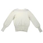 MS Sweter Damski Elegancki Kremowy M 38 EU - zdjęcie 3