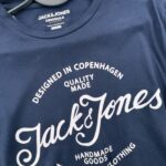 Jack Jones Męska Koszulka Longsleeve Bawełna Granatowa - zdjęcie 2