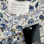 Part Two Damska Bluzka Wzorzysta Kremowa M 38 EU - zdjęcie 2