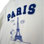 George Snoopy Paris Bluza Damska Kremowa S 36 38 EU - zdjęcie 2