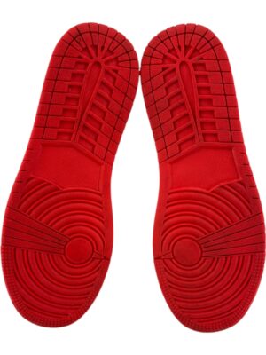 Sneakersy Męskie Wysokie Czarno-Czerwone Rozmiar 40 Nike - zdjęcie 4