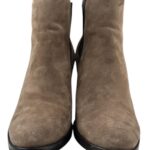 Alpe Botki Damskie Beżowe Na Obcasie 41 - zdjęcie 4