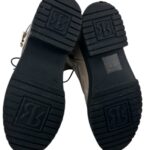 Botki Damskie Lakierowane Beżowe Rozmiar 38 - zdjęcie 3