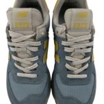 New Balance 574 Niebieskie Żółte Buty Damskie 37.5 EU 24 CM - zdjęcie 3