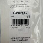 Majtki Dziecięce George 8-9 Lat Zestaw 10 szt. 100% Bawełna - zdjęcie 3