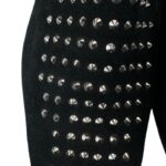 Gucinari Buty Męskie Loafers Ćwieki Czarne Skóra 42 EU - zdjęcie 4