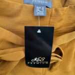 Primark Spodnie Damskie Musztardowe Wiązane M 38 EU - zdjęcie 2