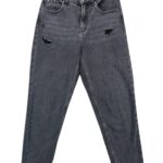 Denim Co Czarne Jeansy Z Przetarciami M 38 EU - zdjęcie 1