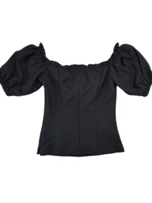 Boohoo Bluzka Gorsetowa Hiszpanka Wiązanie S 36 EU - zdjęcie 3