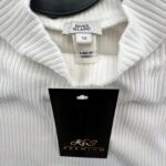 River Island Bluzka Damska Biała Perełki M 38 EU - zdjęcie 2