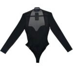 Zara Body Damskie Gorsetowe Siateczka Czarne M 38 EU - zdjęcie 3