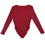 Missguided Body Damskie Czerwone Marszczenie M 38 EU - zdjęcie 3