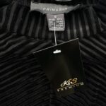 Primark Body Damskie Czarne Prążkowane S 36 EU - zdjęcie 2