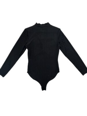 Primark Body Damskie Czarne Prążkowane S 36 EU - zdjęcie 3