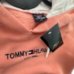 Bluza Dziecięca Inspirowana Tommy Hilfiger Brzoskwiniowa Logo 116 CM - zdjęcie 2