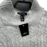 New Look Sukienka Swetrowa Szara Warkocz S 36 EU - zdjęcie 2