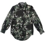 New Look Koszula Damska Czarna W Kwiaty M 38 EU