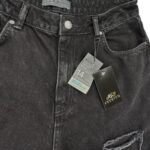 Primark Spodnie Damskie Czarne Z Dziurami XL 42 EU - zdjęcie 2