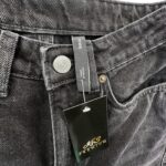 Weekday Jeansy Damskie Czarne XS 34 EU - zdjęcie 2