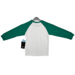 Matalan Koszulka Dziecięca Raglan Bawełna Biało Zielona 3 4 Lata 98 104 CM - zdjęcie 3