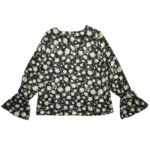 Twist Tango Bluzka Kwiatowy Wzór Długi Rękaw L 40 EU - zdjęcie 3