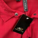 Rainbow Sukienka Koszulowa Czerwona XS 34 EU - zdjęcie 2