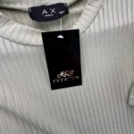 AX Paris Koszulka Damska Zielona Z Falbaną XL 42 EU - zdjęcie 2