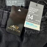Primark Damskie Spodnie Mom Fit Czarne XL 42 EU - zdjęcie 2