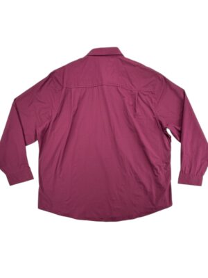 Jacamo Koszula Męska Bordowa 4XL 48 EU - zdjęcie 3