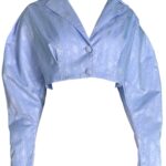 I Saw It First Błękitne Krótkie Bolerko L 40 EU - zdjęcie 1