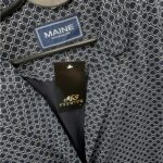 Maine Granatowa Marynarka W Wzory L 40 EU - zdjęcie 2