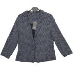 Maine Granatowa Marynarka W Wzory L 40 EU - zdjęcie 1