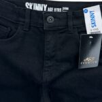 Matalan Czarny Chłopięcy Jeansy Skinny 134 CM 9 LAT - zdjęcie 2