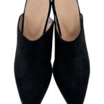 Coco Perla Klapki Damskie Na Obcasie Czarne Eleganckie R. 39 - zdjęcie 2