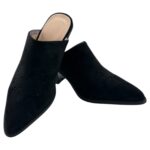 Coco Perla Klapki Damskie Na Obcasie Czarne Eleganckie R. 39 - zdjęcie 4