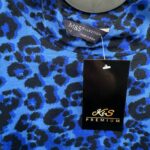 Marks Spencer Bluzka Damska Niebieska Panterka L 40 EU - zdjęcie 2