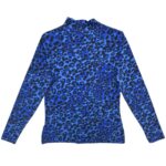 Marks Spencer Bluzka Damska Niebieska Panterka L 40 EU - zdjęcie 3