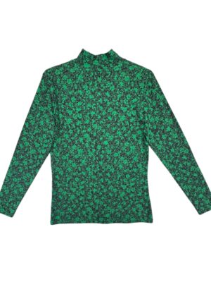Marks Spencer Bluzka Damska Zielona Wzorzysta L 40 EU - zdjęcie 3